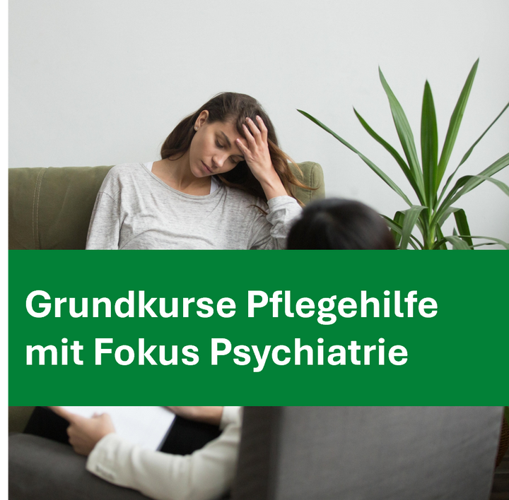 Formation de base d'aide-soignant avec spécialisation en psychiatrie (Kompetenzen AG) plus