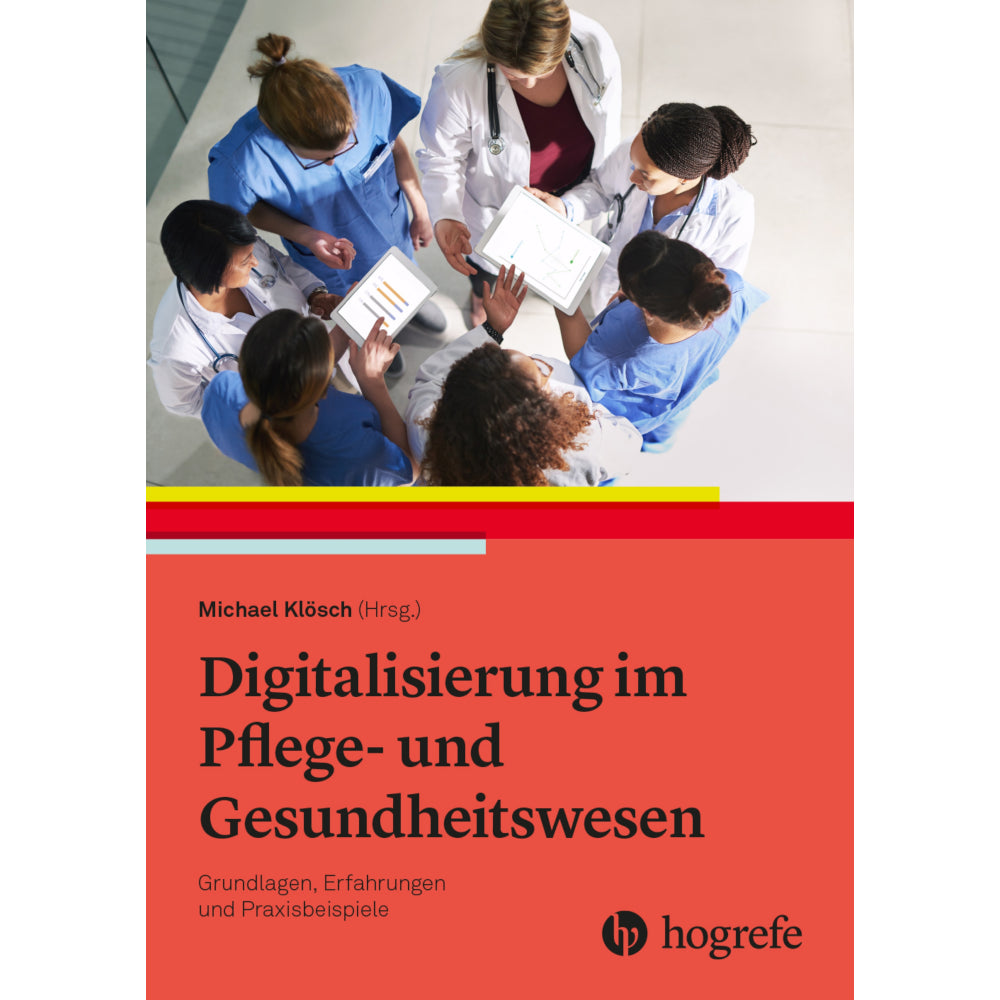 Buchcover: Digitalisierung im Pflege- und Gesundheitswesen