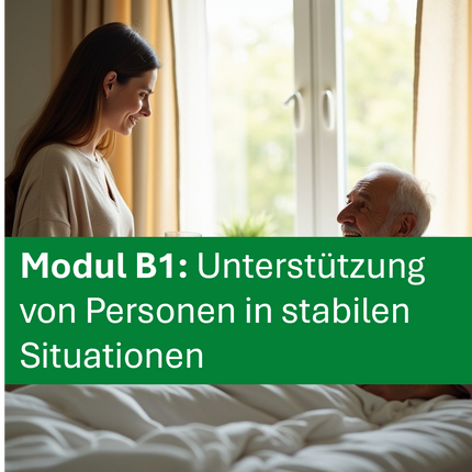 Formation d'assistant de soins – Module B1