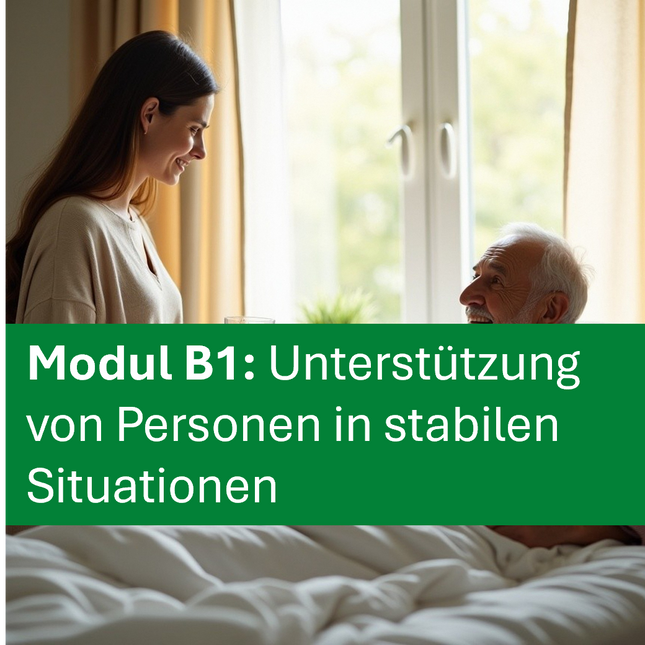 Formation d'assistant de soins – Module B1