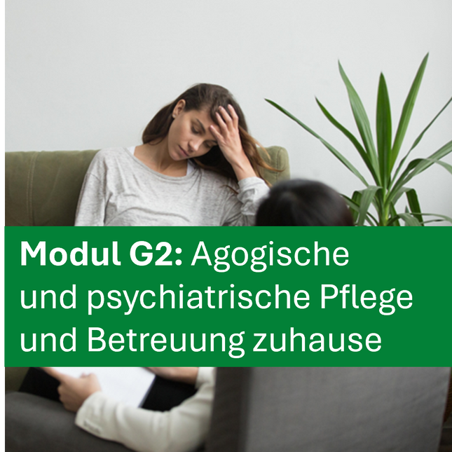 Formation d'assistant de soins – Module G2