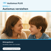 Firmenkurs Autismus und ADHS – modernes Bildungsdienst-Motiv zum Thema Autismus verstehen