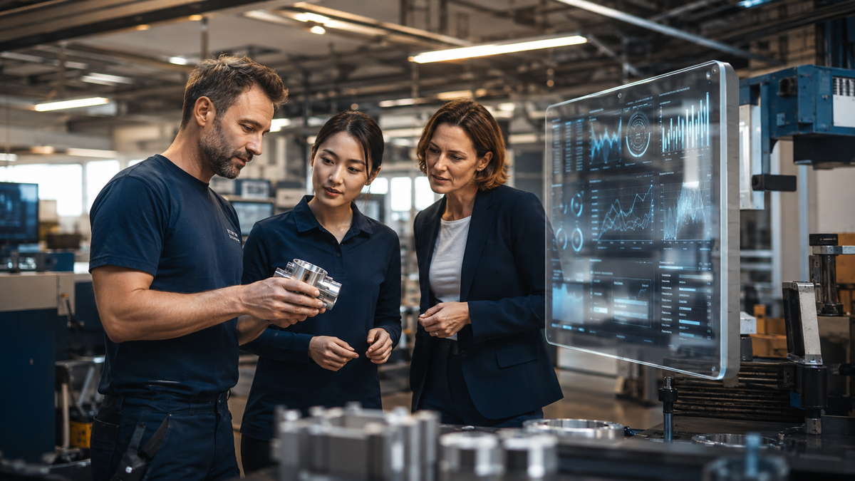 Unternehmen im digitalen Wandel – Fachwissen, Daten und moderne Fertigung verbinden